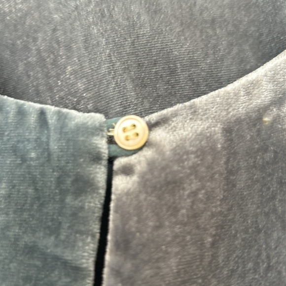 J. Crew Velvet Tank Top Scoop Neck in Gentle Sea 6 - Picture 12 of 15